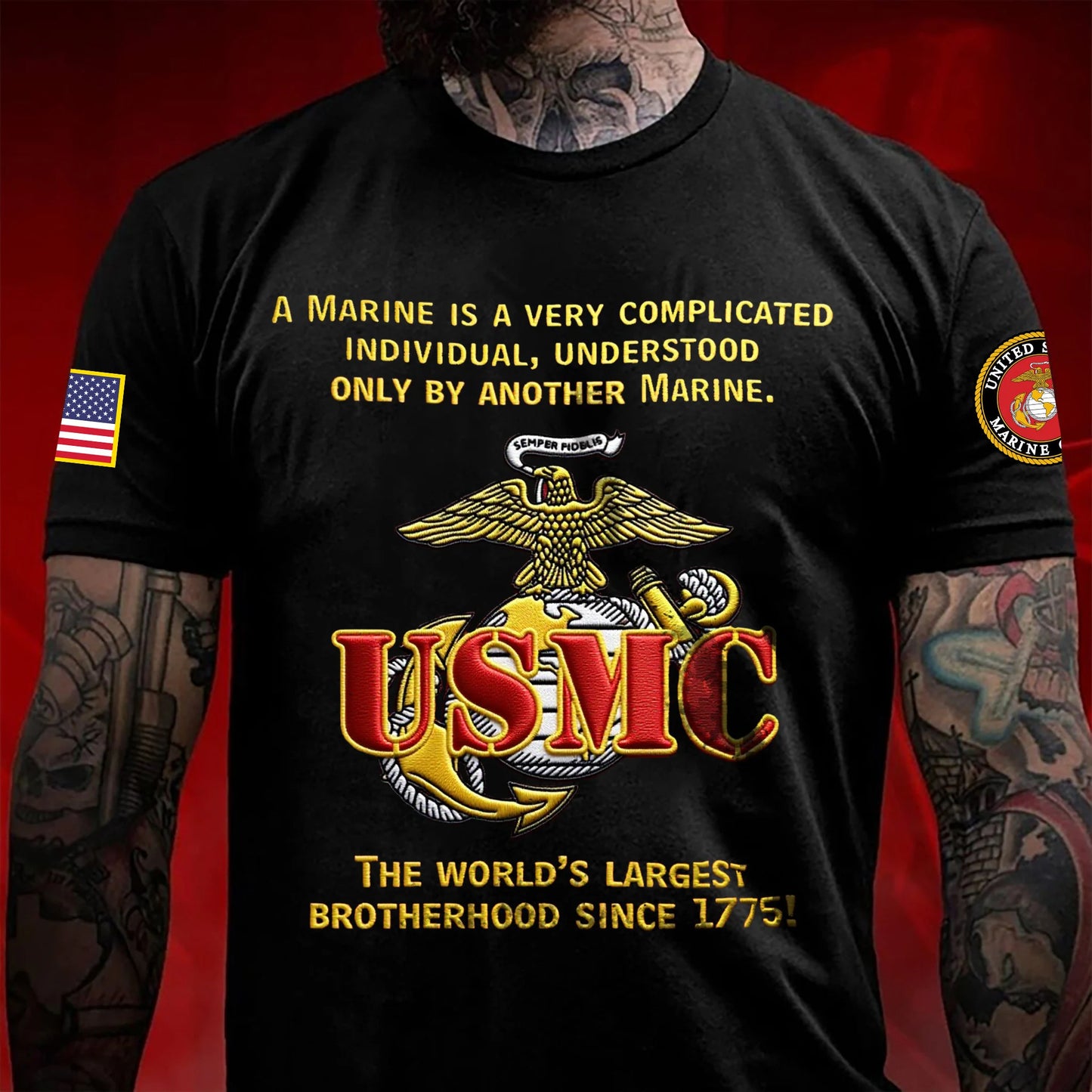 50th Anniversary Marine Corps Shirt, Gifts For Marine Veteran, Gifts On Father's Day, Veterans Day.