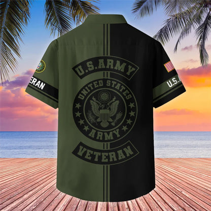 Premium US Veterans Hawaiian Shirt With Pocket Gifts For US Veterans, Gifts On Independence Day, Veterans Day.