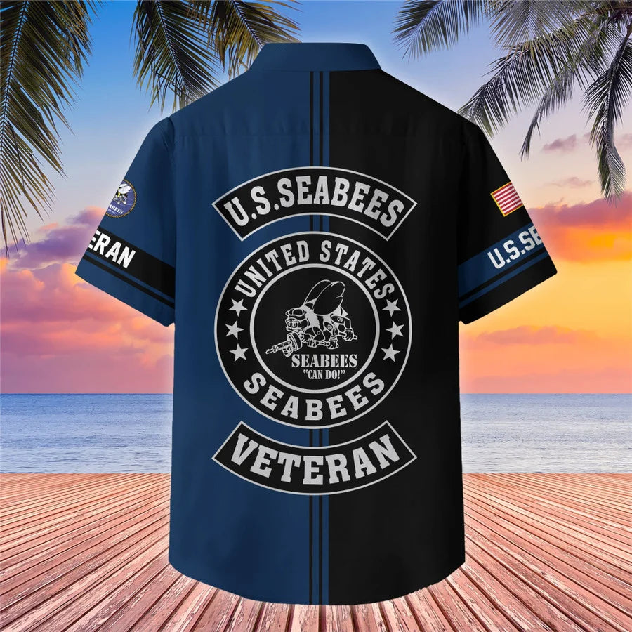 Premium US Veterans Hawaiian Shirt With Pocket Gifts For US Veterans, Gifts On Independence Day, Veterans Day.