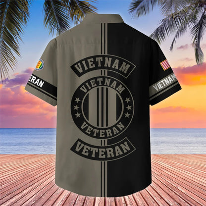 Premium US Veterans Hawaiian Shirt With Pocket Gifts For US Veterans, Gifts On Independence Day, Veterans Day.