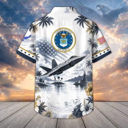 Premium US Veterans Hawaiian Shirt Gifts For US Veterans, Gifts For Father's Day, Veterans Day.