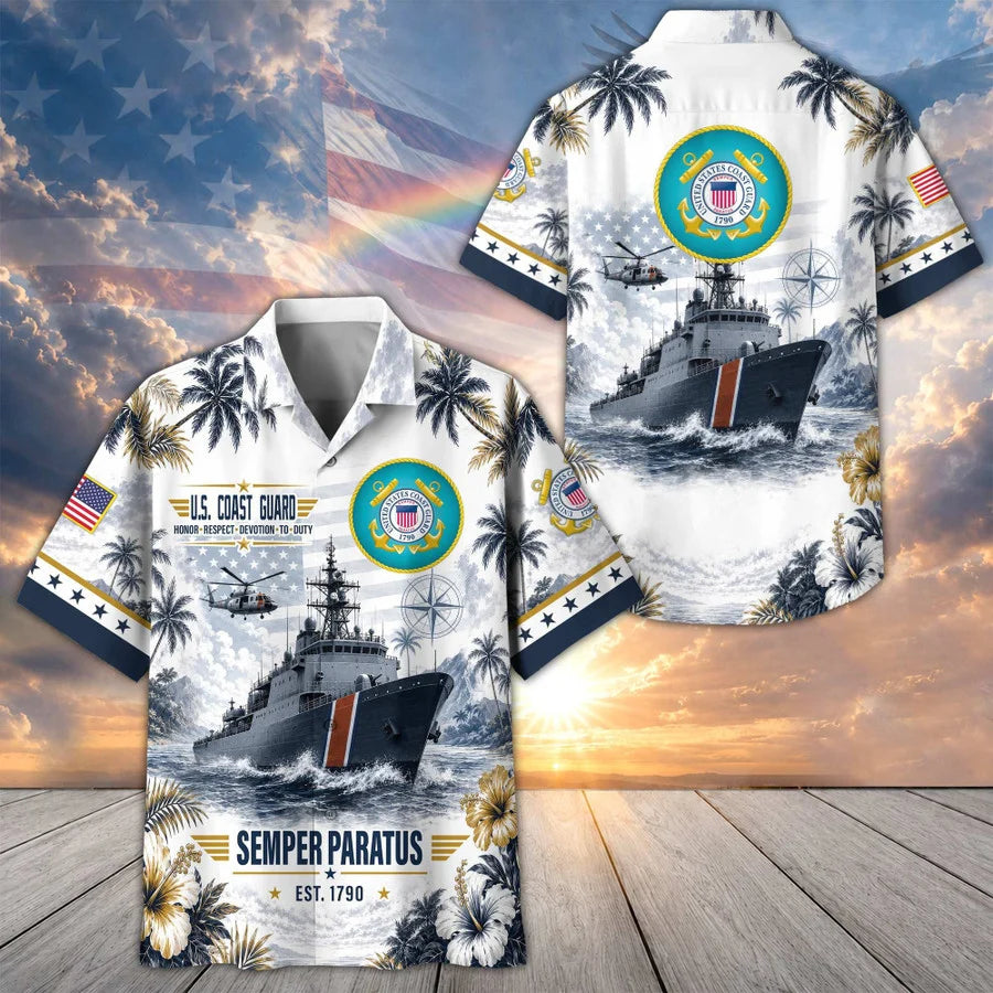 Premium US Veterans Hawaiian Shirt Gifts For US Veterans, Gifts For Father's Day, Veterans Day.