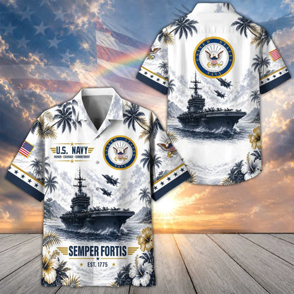 Premium US Veterans Hawaiian Shirt Gifts For US Veterans, Gifts For Father's Day, Veterans Day.