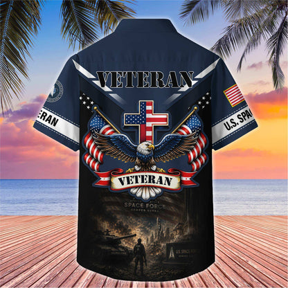 Premium US Veterans Hawaiian Shirt, Gifts For Father's Day, Gifts For US Veterans
