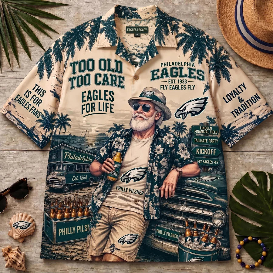 PREMIUM HAWAIIAN SHIRT TLQ DBD PHEA