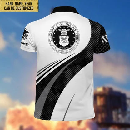 Premium US Veterans Polo Shirt, Gifts For US Veterans, Gifts On Father's Day, Veterans Day.
