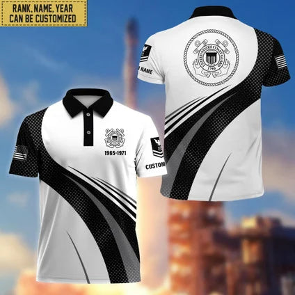 Premium US Veterans Polo Shirt, Gifts For US Veterans, Gifts On Father's Day, Veterans Day.