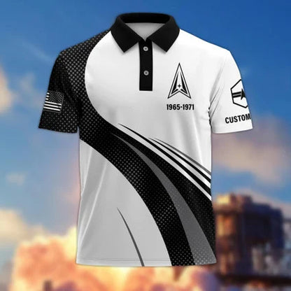 Premium US Veterans Polo Shirt, Gifts For US Veterans, Gifts On Father's Day, Veterans Day.