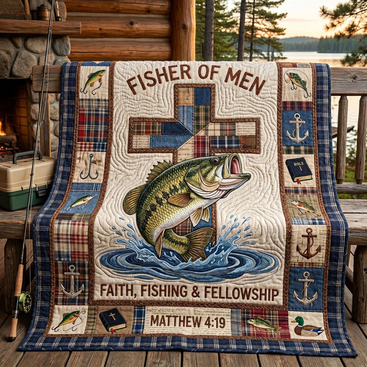 Fisher Of Men Faith Quilt