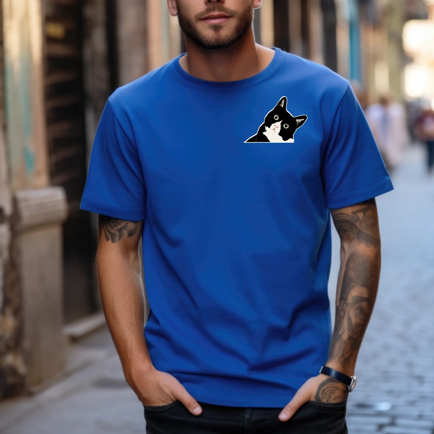 Gildan 5000, tshirt, male, black (1)