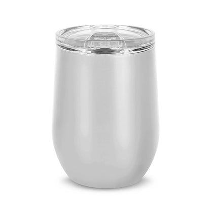Custom Birth Flower & Name For Her, Wife, Daughter, Sister - Personalized Wine Tumbler