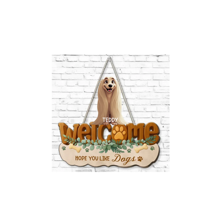 Greetings To You - Personalized Custom 3D Effect Wood Sign