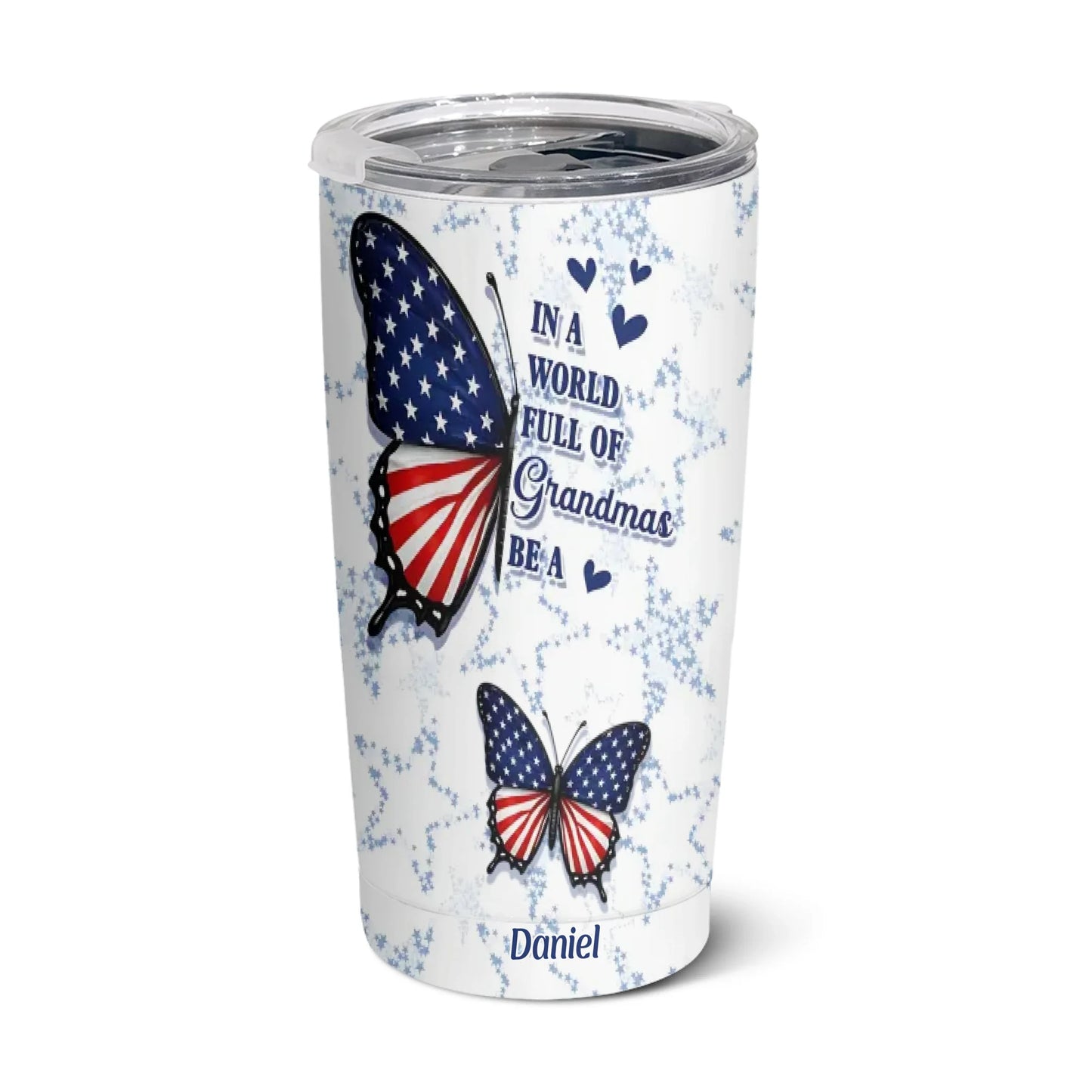 Full Of Grandmas - Personalized Custom Tumbler