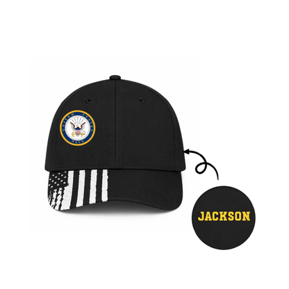 Personalized I Am A US Veteran Classic Cap