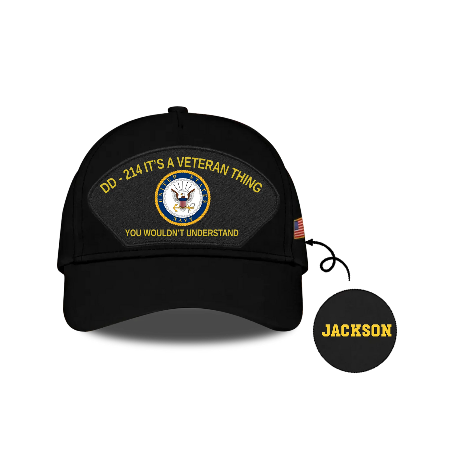 Personalized DD214 Classic Cap