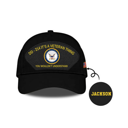 Personalized DD214 Classic Cap
