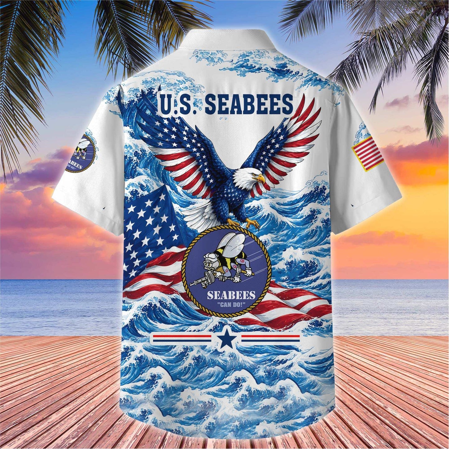 Premium US Veterans Hawaiian Shirt, Gifts For US Veterans, Gifts For Father's Day, Veterans Day.